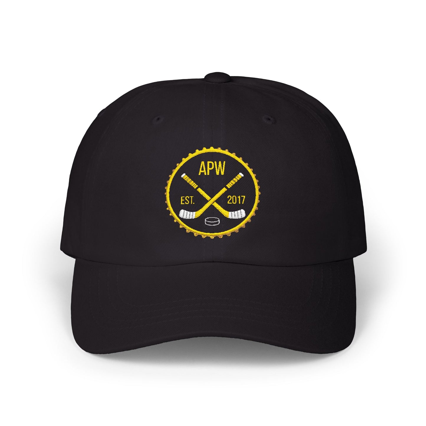APW Beer League Hockey Vintage Badge Hat - Dad Hat