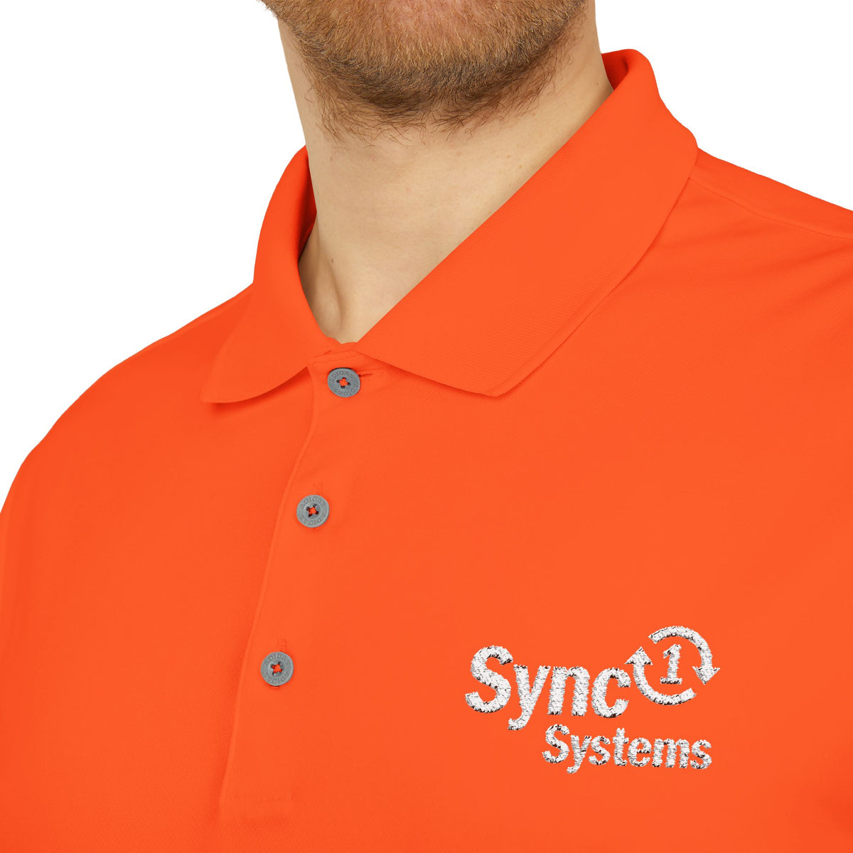 Performance Polo - Sync 1 Systems Logo Shirt