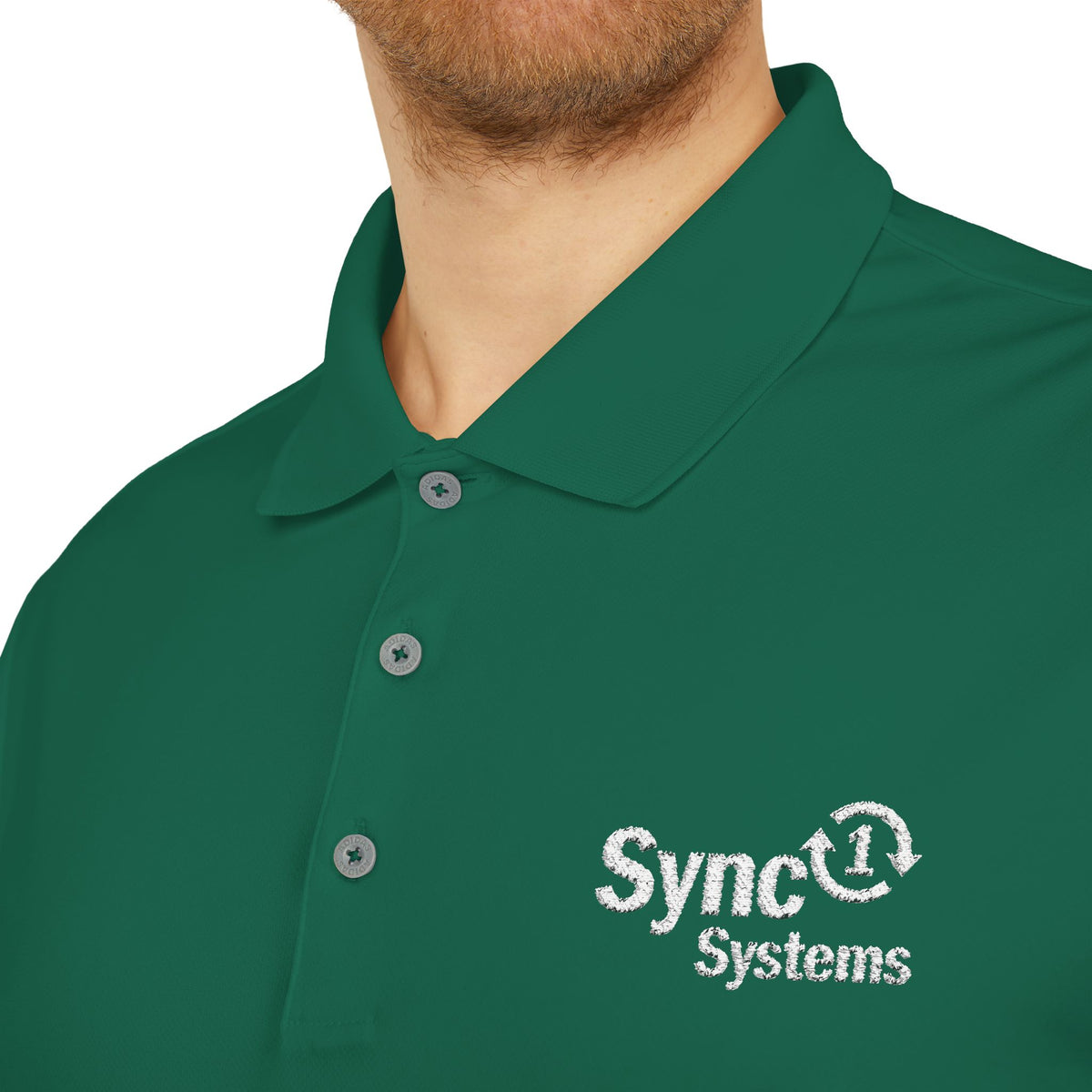 Performance Polo - Sync 1 Systems Logo Shirt