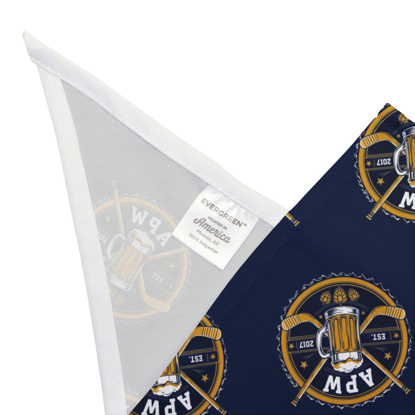 APW Beer League Hockey Dog Bandana