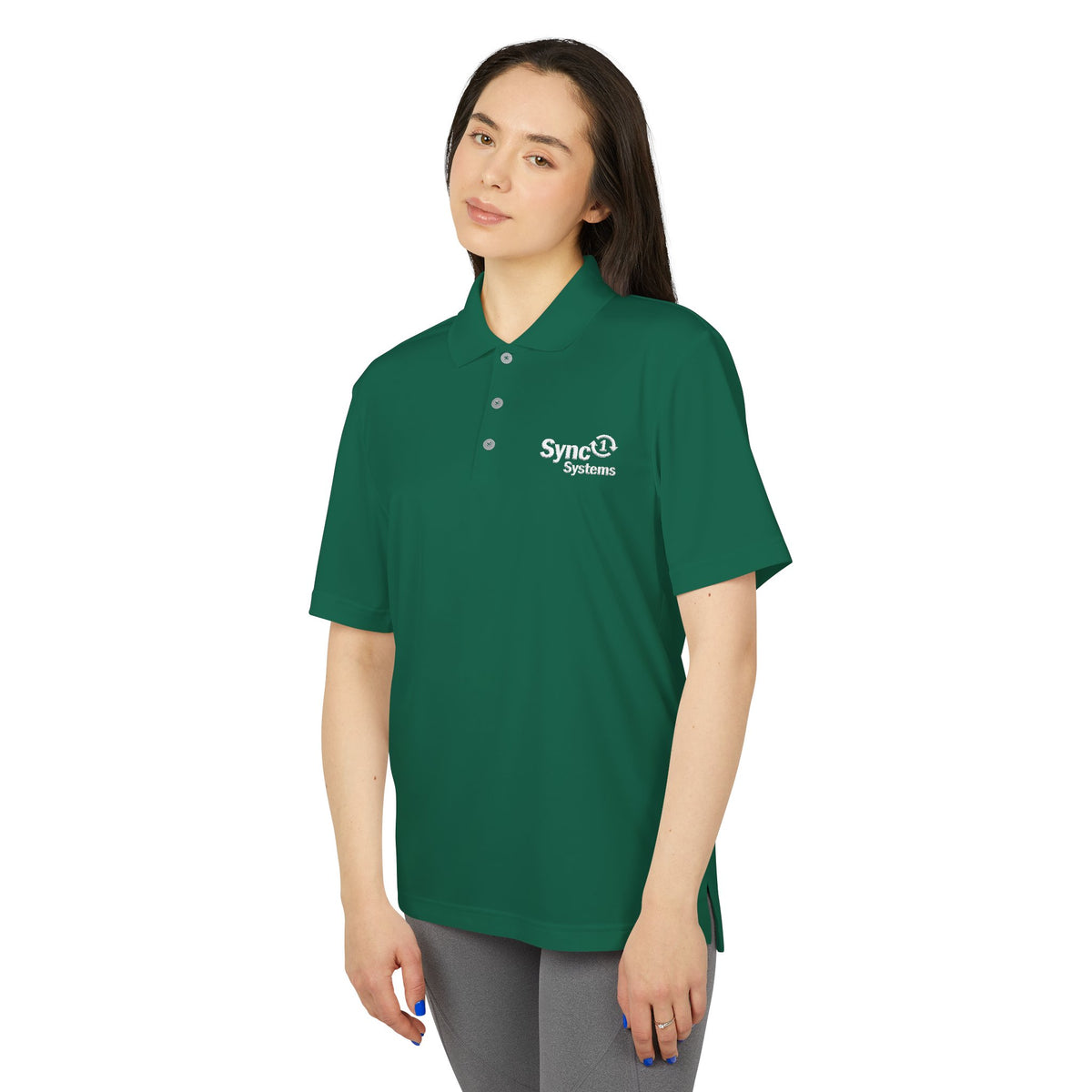 Performance Polo - Sync 1 Systems Logo Shirt