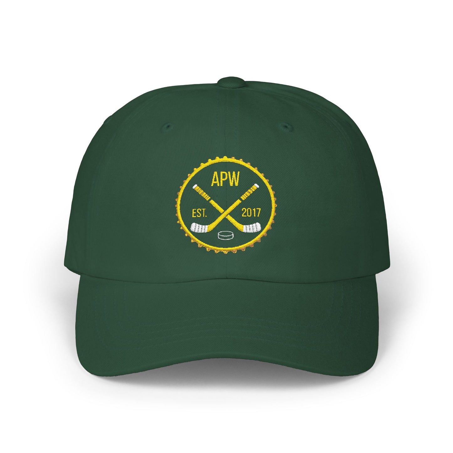 APW Beer League Hockey Vintage Badge Hat - Dad Hat