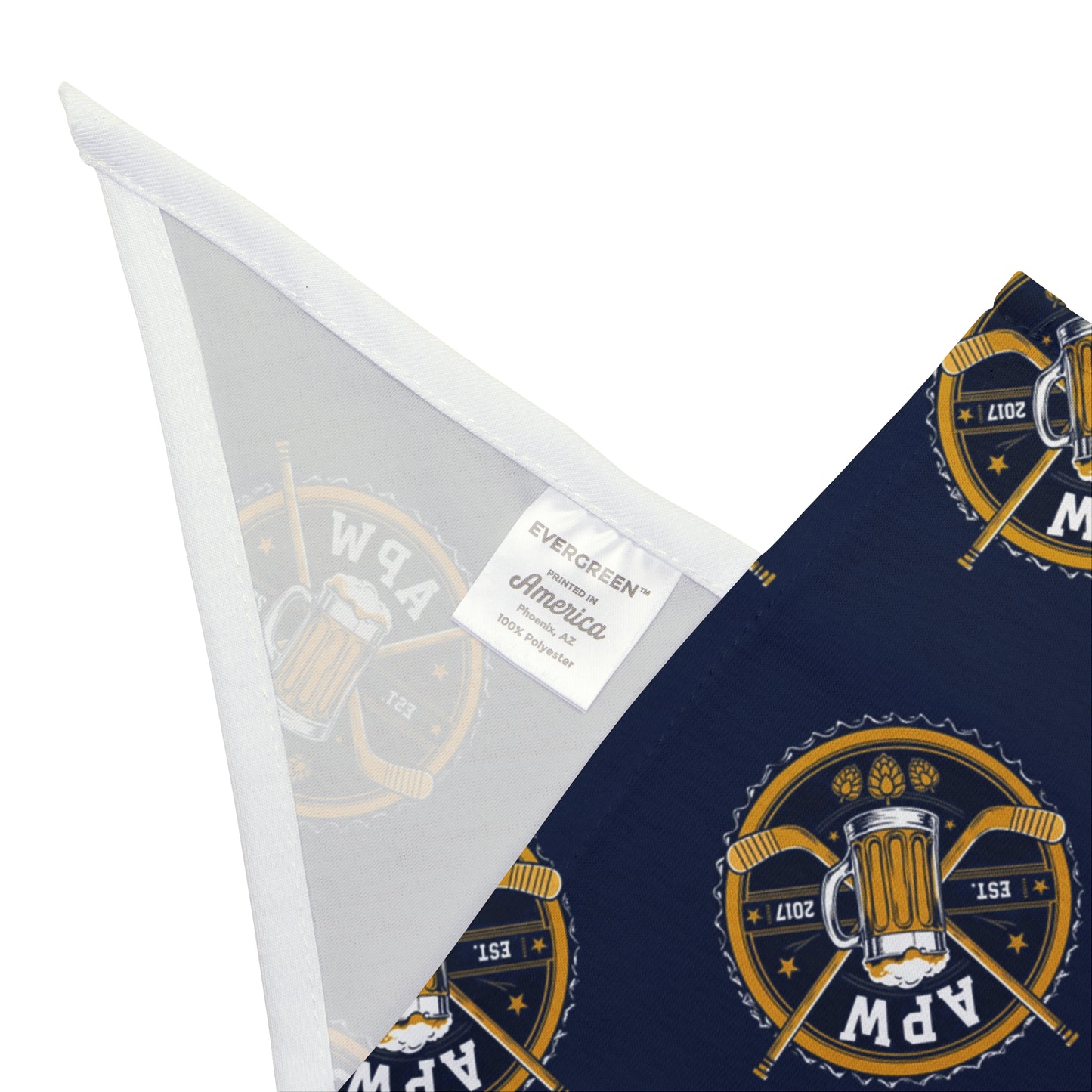 APW Beer League Hockey Dog Bandana