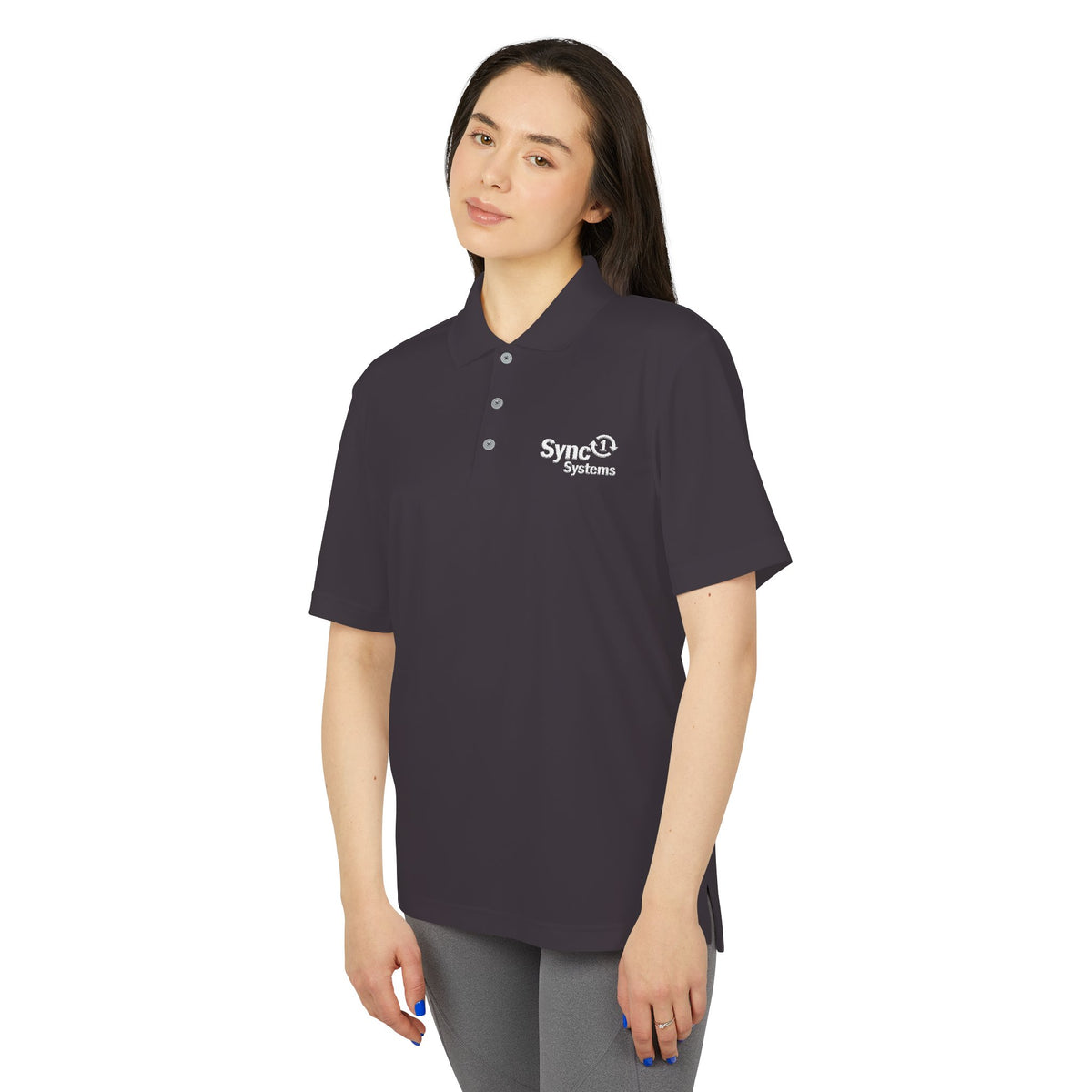 Performance Polo - Sync 1 Systems Logo Shirt