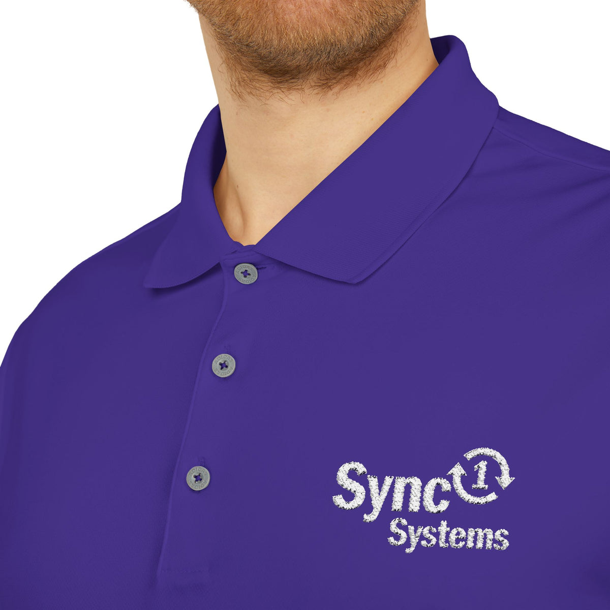 Performance Polo - Sync 1 Systems Logo Shirt