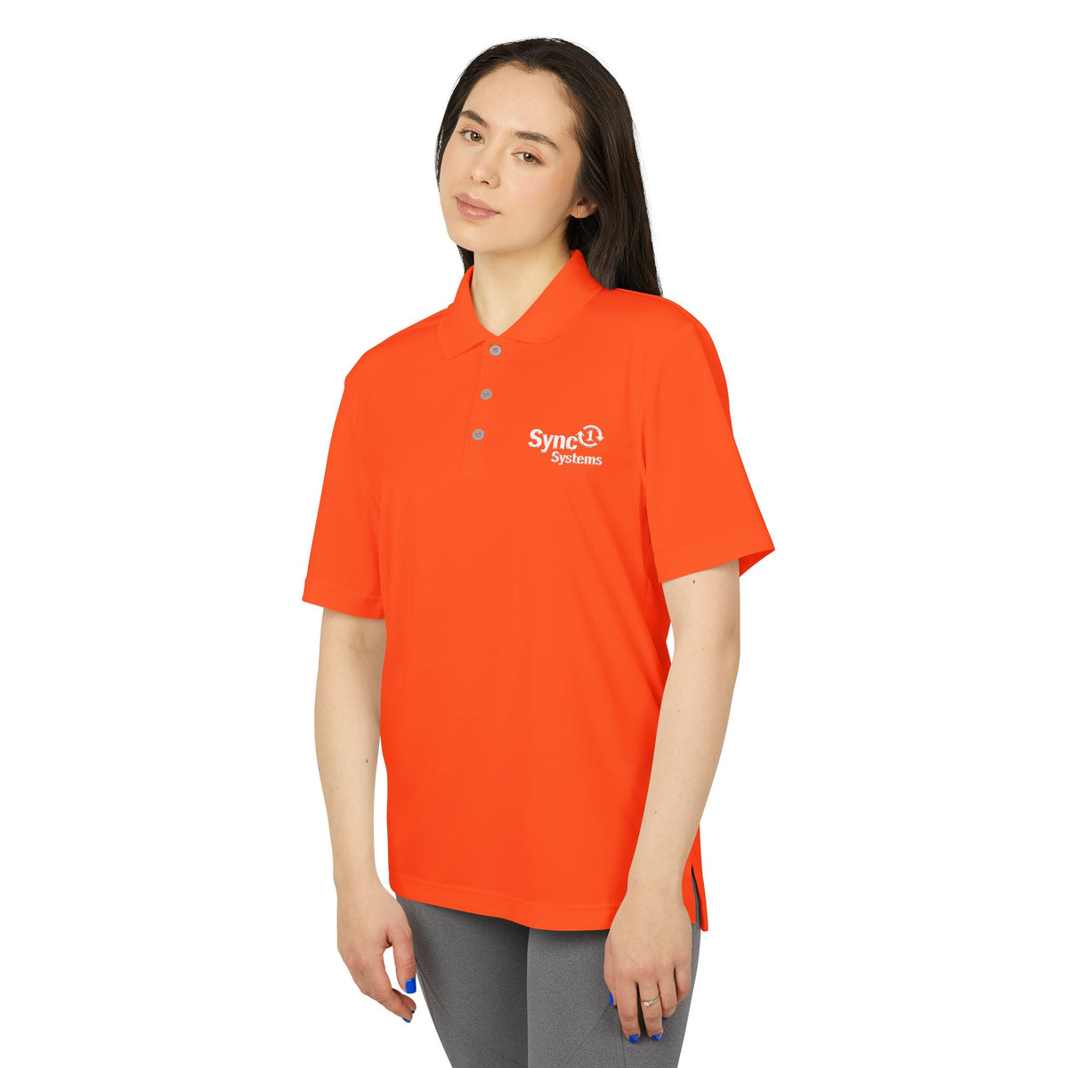 Performance Polo - Sync 1 Systems Logo Shirt