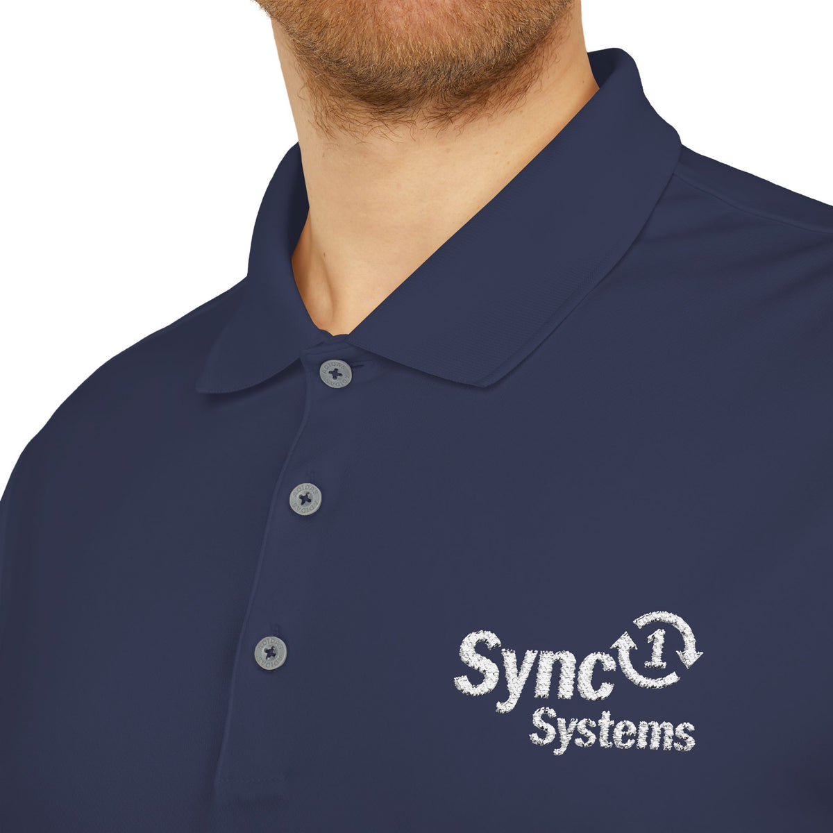 Performance Polo - Sync 1 Systems Logo Shirt