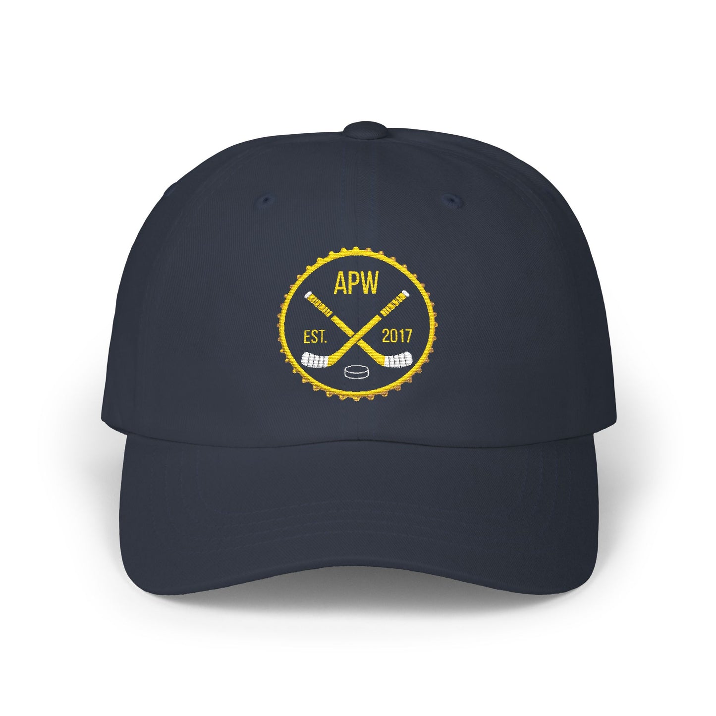 APW Beer League Hockey Vintage Badge Hat - Dad Hat
