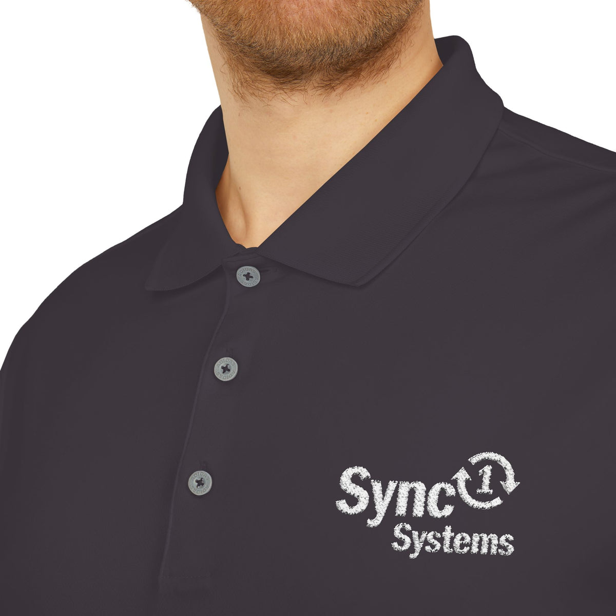 Performance Polo - Sync 1 Systems Logo Shirt
