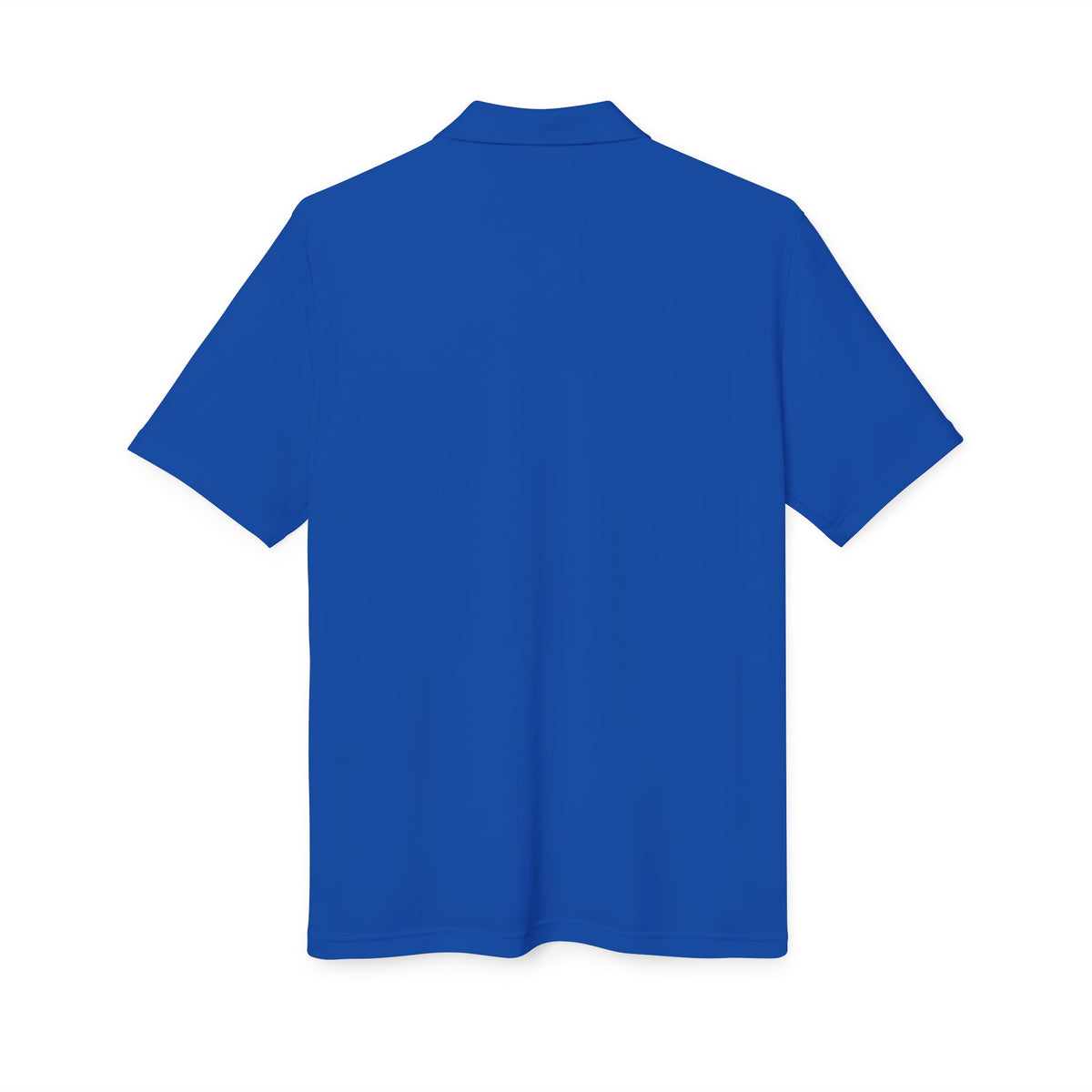 Blue Performance Polo - Sync 1 Systems Logo Shirt
