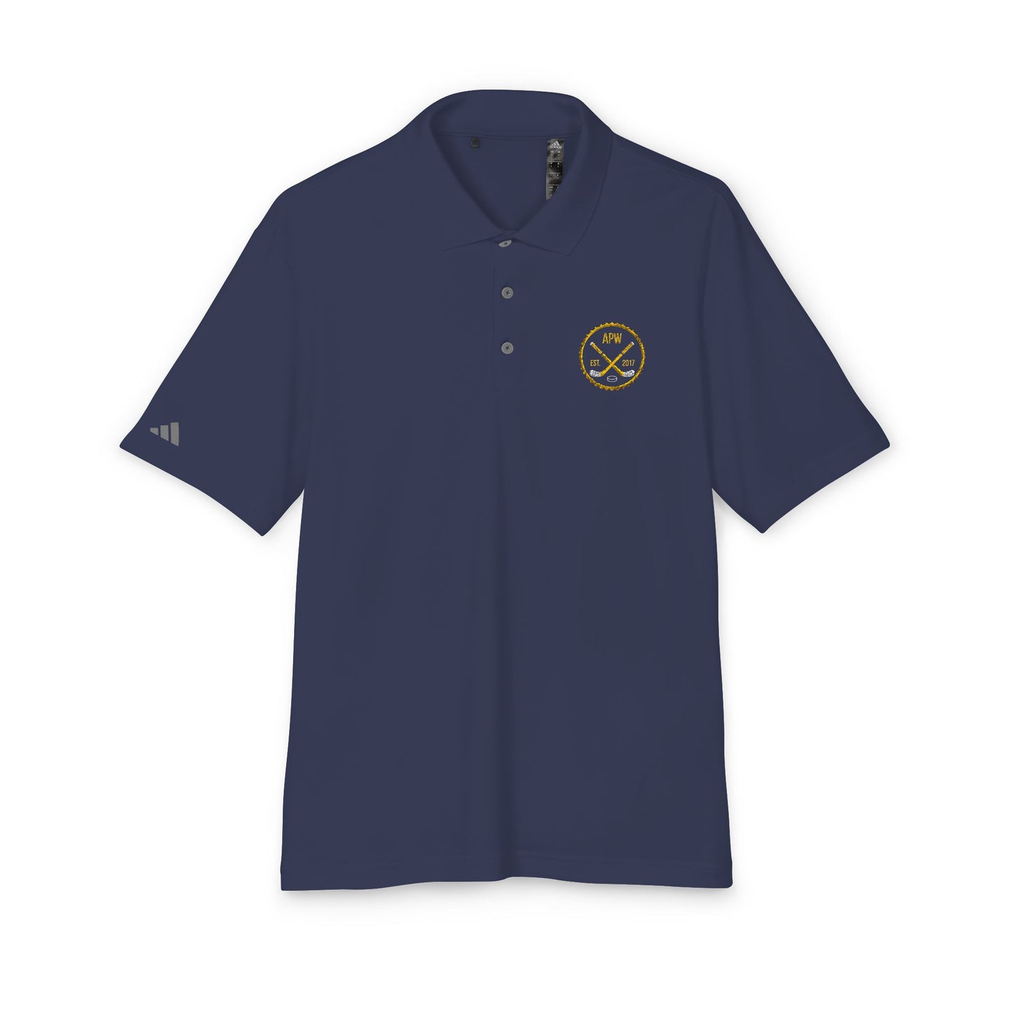 APW Beer League Hockey Vintage Badge Polo - Adidas Performance