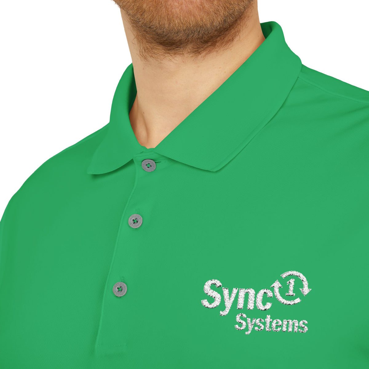 Performance Polo - Sync 1 Systems Logo Shirt