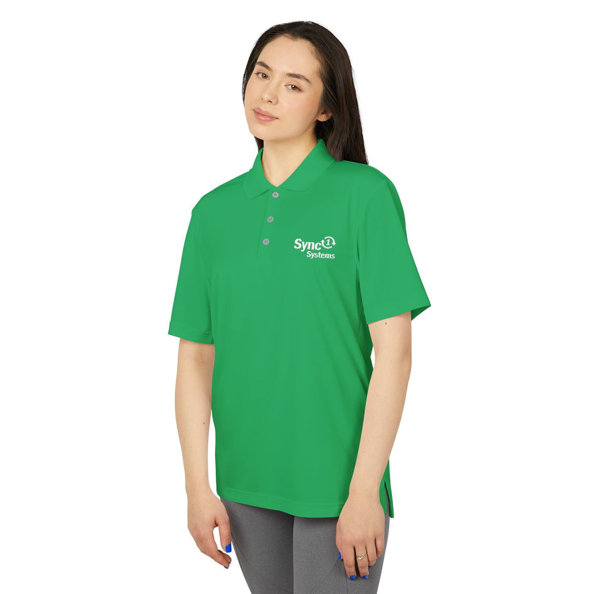 Performance Polo - Sync 1 Systems Logo Shirt